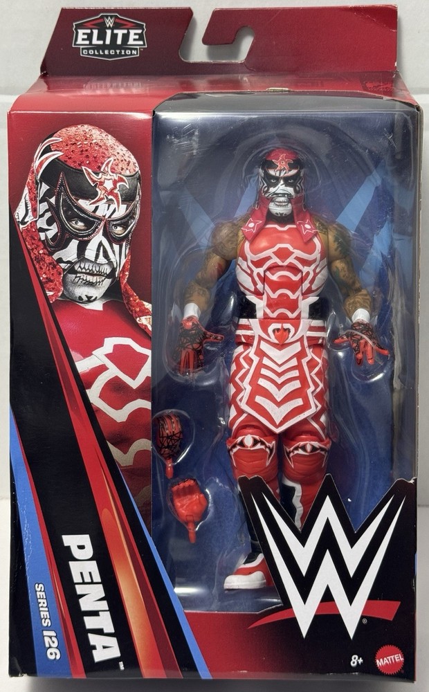WWE Elite 126 PENTA Action Figure Red Gear 🔥 Mattel 2026 Series