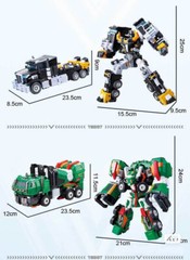 TOBOT V Galaxy Detectives Full Size Big Trail Big Beast Figure Combiner Robot
