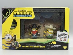Minions & Monsters Old Western Sound Stage Figures Props Playset Ages 4+