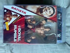 WWE Elite Royal Rumble Batista new im box defender case