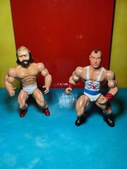 Vintage Knock Off Wrestling Action Figure; Tomahawk, American Eagle