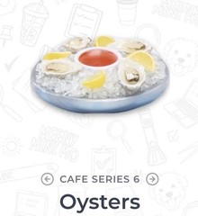 NEW MGA’s Miniverse make it mini cafe series 6 oysters