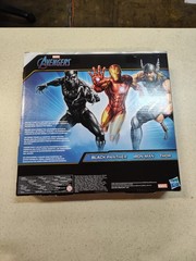 MARVEL AVENGERS Titan Hero Series Black Panther, Iron Man & Thor Action Figures