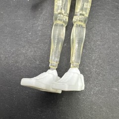 Micronauts Time Traveler Vintage Action Figure Clear 1976 H3B1