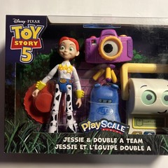 Toy Story 5 Playscale Jessie & the “Double A Team” Action Figure 4-Pack w/Atlas