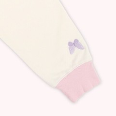 Tokyo Disney Sea Duffy and Friends Come Find Spring hoodie white pink Size M