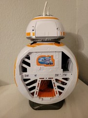 Star Wars Galactic Heroes BB8 Power Up base,2 Figure,sounds,lightsHasbro 2017