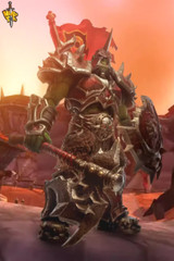 Hero Warcraft Elite Soldier Kor’kron Elite Orcs Governo 1/12 Action Figure