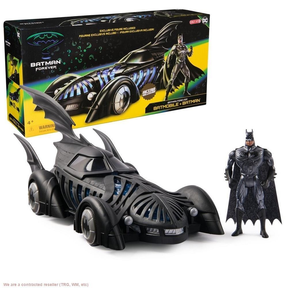 DC Comics Batman Retro Collection Batmobile and Action Figure