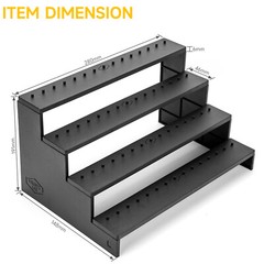 4 Tiers Display Risers Stand Shelf for 6inch Mavel Legends/ Gi Joe Action Figure