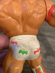 WWF Hasbro The Ultimate Warrior Titan Sports Wrestling Series 2 Action Works