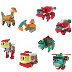 Gogo Dino Mini Dinosaur Transform Robot Figures Kids Boy Vehicle Toys Car 3.5″