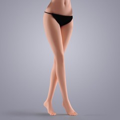 1/6 Normal Large Breast Super Flexible Makeup Seamless Body Figure With Detail