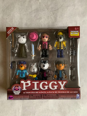 Piggy Action Figure 6 Pack Series 2 Exclusive MiniToon Figure Includes DLC. Rare