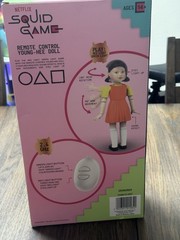 NETFLIX SQUID GAME YOUNG-HEE DOLL REMOTE CONTROL 15” TALL RARE HARD TO FIND!