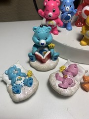 Vintage & Modern Lot of 12 Care Bear Toy Figures Collectible Bundle-Cake Toppers