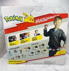 Pokemon Clip N Go Poke Ball Belt Set w/ Pikachu Figure NEW Sealed