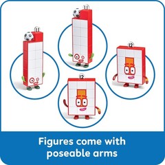 hand2mind Numberblocks Friends Eleven and Twelve Figures, Numbers for Toddler…