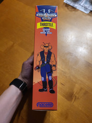 Biker Mice From Mars Throttle with Sprocket Launcher Hotdog Nacelle Figure 2024
