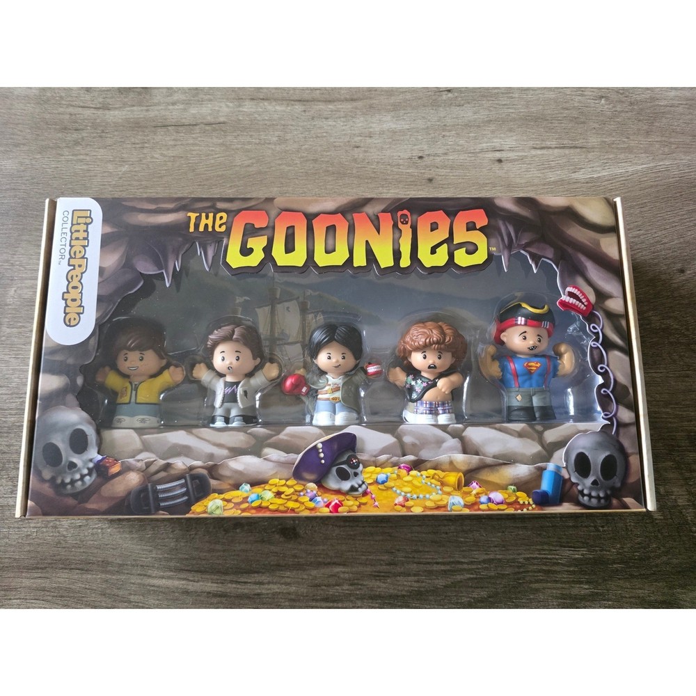 Fisher Price Little People Collector The Goonies 5 Figure Set New Boxed