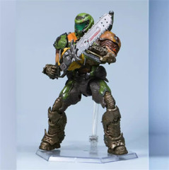 US! Figma SP-140 Doom Eternal Slayer PVC Action Figure Model Boxed Statue Gift