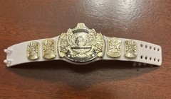 WWE Ultimate Elite Figure Winged Eagle Heavyweight Champion Title Belt White Dul
