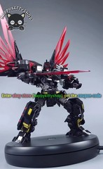 Quantum Heroes Dinoster Guardians Metatron Alpha Transformer Robot Figure Black