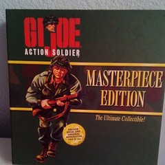 G.I. Joe Action Soldier Masterpiece Collector’s Edition Figure w/ Book
