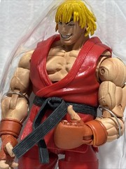 NECA Street Fighter IV Ken Action Figure Complete UNUSED READ