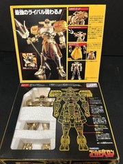 NEW 1994 Japan Popy Bandai Chogokin Gold Red Baron Full Metal Fighter FMF MIB