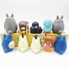 1Pc Random Send Totoro Characters Figurine Doll Cartoon Trendy Toy Desk Bedroom