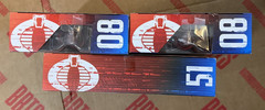 G.I. Joe Classified Blue Ninjas #51 & Red Ninja #08 x2