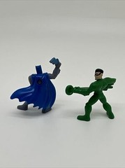 The Riddler & Batman Figures 2011 McDonalds Happy Meal Toy DC Comics 3.5 In …22
