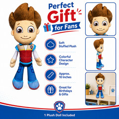 Paw Patrol Ryder Plush Doll Figure 10″ Boy Stuffed Plush Kids Gift – Brand New