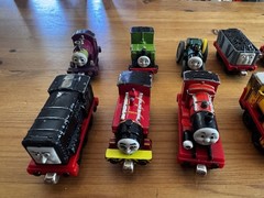 Thomas the Tank Engine Die Cast Metal Trains Huge Lot Of 40 As Is