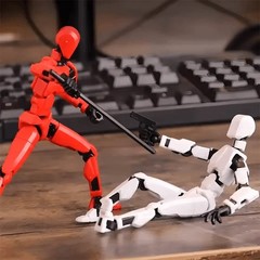 Titan13, Dummy 13, T13 Action Figure,Toy Robot, 3D Printed