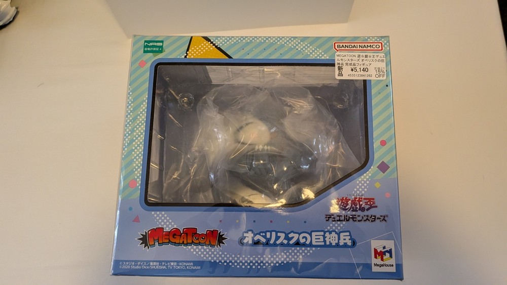 MegaHouse MEGATOON Obelisk the Tormentor Yu-Gi-Oh! Duel Monsters Figure JAPAN