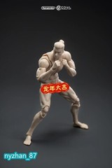 Romankey X COWL 1/12 Flexible 6″ Action Figure Male Black Strong Joint Body&Head