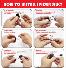 Spider Web Launcher String Shooters Toy, Cool Gadgets String Shooter Real Silk S