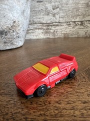 Tonka Gobots BMW M1 TRANSFORMERS Red Sports Car Action Figure 1985
