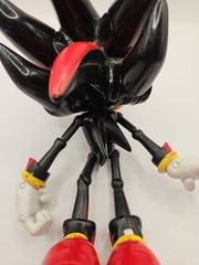 SEE PHOTOS! Jazwares Sega Sonic the Hedgehog Super Poser Shadow Figure Damaged
