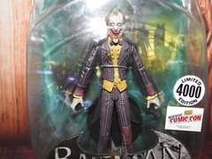 NEW Batman Arkham City Joker Sickened Variant Figure 2011 NEW YORK COMIC CON