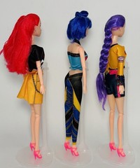 Kpop Devil Hunters Dolls Cosplay Collectible Figure Toy Anime 11.5″ Set of 3