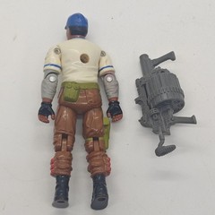 Vintage Hasbro 1988 Hard Ball v1 GI Joe Action Figure with Weapon & Card
