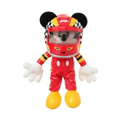 MINISO Disney Mickey Mouse F1 Racing Plush Doll Figure Toy