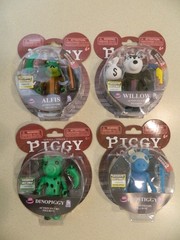 NEW Piggy Lot of 4 Action Figures: Dinopiggy, Alfis, Willow & Frostiggy