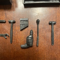 A-Team Mr. T 6″ B.A. Baracus Toolbox Only – 90% Complete w tools Galoob VTG 1983