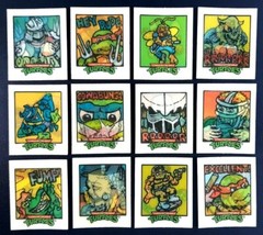 Vtg 1991 TMNT Movie Lenticular Flicker Card Set 100% Complete & Clean Lot!