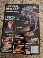 Star Wars Power Of The Force Imperial AT-ST Scout Walker Vehicle New