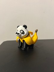 Pandaccini Bananini – Articulated Italian Brainrot Figurine Toy Kids & Adults